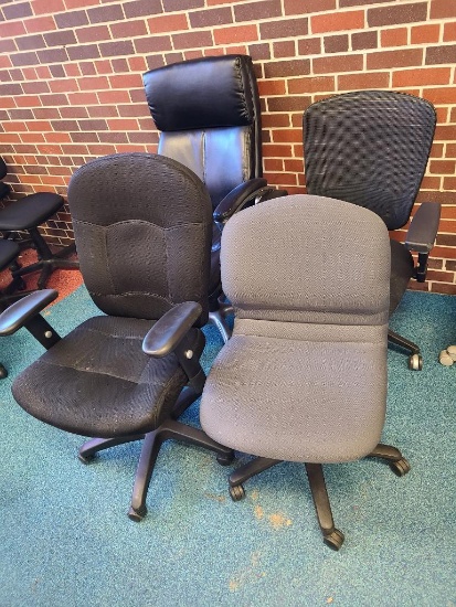 Four Office Chairs