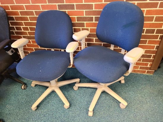 Two Matching Office Chairs