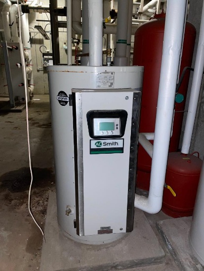Lot of 2: AO SMITH Model DSE-80, 80 Gallon 12 KW Dura-Power Electric Water Heaters