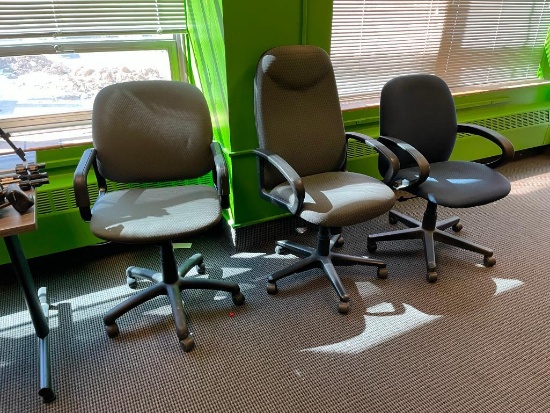 3 Office Chairs
