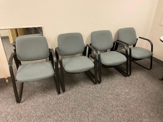 Four Lobby Chairs, All for One Price - 2039