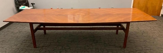 Mid-Century Modern Style Conference Table Approx. 8ft - SW Hallway
