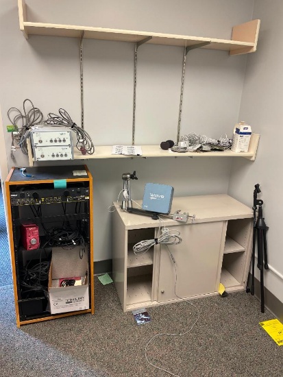 Misc. Components, AV Rack, Random Supplies and Equipment - 2079A
