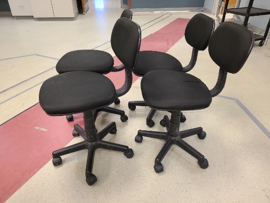 Set of 4, Norstar Office Products Task Chairs, All for One Price