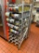 Full Size Stationary Aluminum Can Rack for #10 and #5 Cans