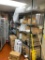 Lot of 2, NSF Dunnage Storage Rack, 1 Mobile, 1 Stationary