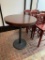Large Pub Table, Thick Solid Wood Top, 36in x 42in H