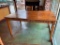 Solid Wood Dining Table, 60in x 30in x 29.5in H
