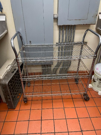 Chrome NSF Mobile Utility Cart