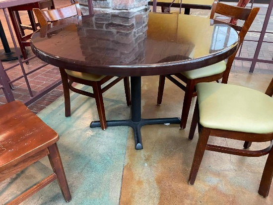 Restaurant Table, 48in Round, 29.5in H