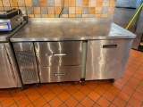 Randell Model: 9205-32-7M, 2-Drawer, Single Door Worktop Refrigerator w/ Refrigerated Drawers