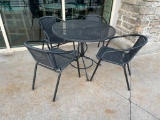 Patio Table w/ 4 Matching Chairs