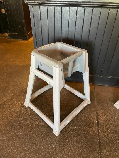American National Standard A.N.S.I. Z535 High Chair / Infant Carrier Stand 2in1