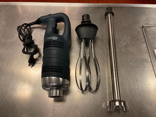 AVAMIX Model: IB850AV+WIK250-U 10in Variable Speed Heavy Duty Immersion Blender w/ 2 Attachments