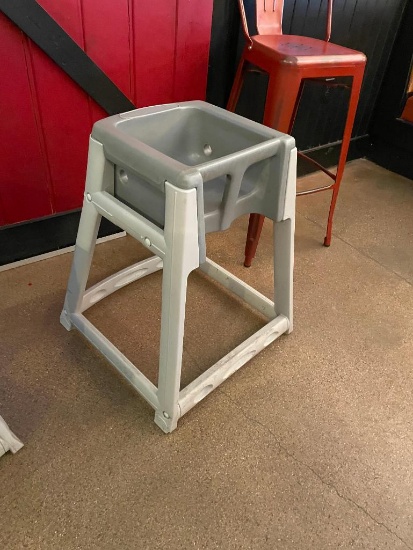 American National Standard A.N.S.I. Z535 High Chair / Infant Carrier Stand 2in1