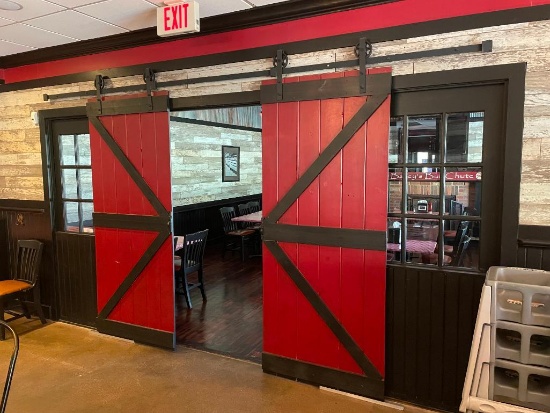 Barn Doors and Barn Trolley - Contemporary