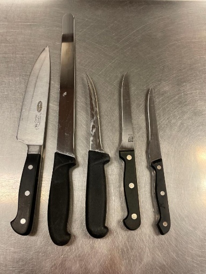 Lot of 5 Kitchen Knives