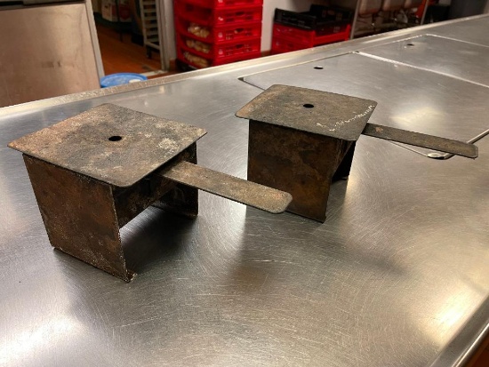 Lot of 2 BBQ Wood Pellet Boxes