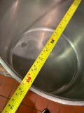 Winco Induction Ready Approx. 40 Qt Stainless Steel Stock Pot w/ Lid