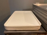 Lot of 7 Camtray, Cambro NSF Cafeteria Trays