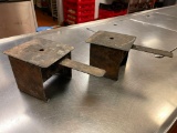Lot of 2 BBQ Wood Pellet Boxes