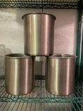 Lot of 3 Bain Marie Pots