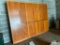 Large Wood Storage Cabinet w/ Shelves