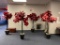 Lot of 4 Artificial Trees