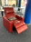 Larson DS Powered Theater Seat, Recliner, Cranberry, Drink Holders, Item: 1985-178-114