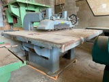 The Marion Line Model M Straight Line Rip Saw, 3ph
