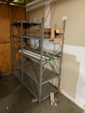 Metal Shelving Unit, Buyer to Remove