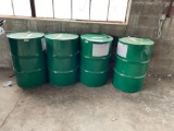 4 Empty Steel Drums