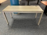 NBF Steel Framed Laminate Top Work Table