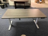 Adjustable Height Electric Elevation Conference / Work Table or Standing Desk