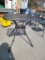 Metal Outdoor Patio Table (28in Square)
