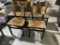 Lot of 5 Restaurant Chairs, 5x$, Sold 5 x's High Bid