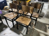 Lot of 5 Restaurant Chairs, 5x$, Sold 5 x's High Bid