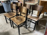 Lot of 5 Restaurant Chairs, 5x$, Sold 5 x's High Bid
