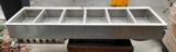 Electric Steam Table, 6-Burner, 6 Full Size Wells, 110v, Drop-In Unit