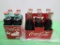 Coca-Cola Christmas Themed 6 Pack and 4 Pack Bottles