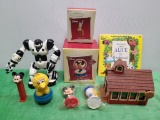 Vintage Toys, Books, Pez, Disney, Robot