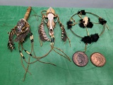 Native American Ceremonial Rattles & Souvenir Pennies