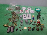 Vietnam War Pins, Video Tape & More