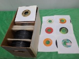 Collection of .45 Jukebox Vinyl Records, See Images for Titles and Detail