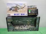 RC Airplane, Revell Huey Hog Model, Fighting Machine Corgi Car