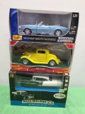 Classic Car Die Cast Cars in Boxes