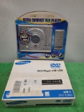 Ultra Compact DVD Player and Samsung DVD Player