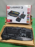 Atari Flashback 3 Classic Game Console w/ 60 Built-In Games, Technet Keyboard