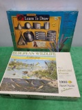 Learn to Draw Kit and Jigsaw Puzzle