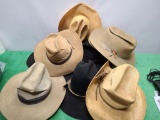 Vintage Straw Hats and Cowboy Hats